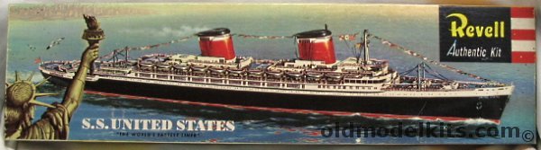 Revell 1/602 SS United States - The World's Fastest Liner, H332-200 plastic model kit